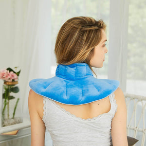 Sleepist Microwavable Heating Pad/Cold Compress Neck and Shoulder Wrap with Herbal Aromatherapy